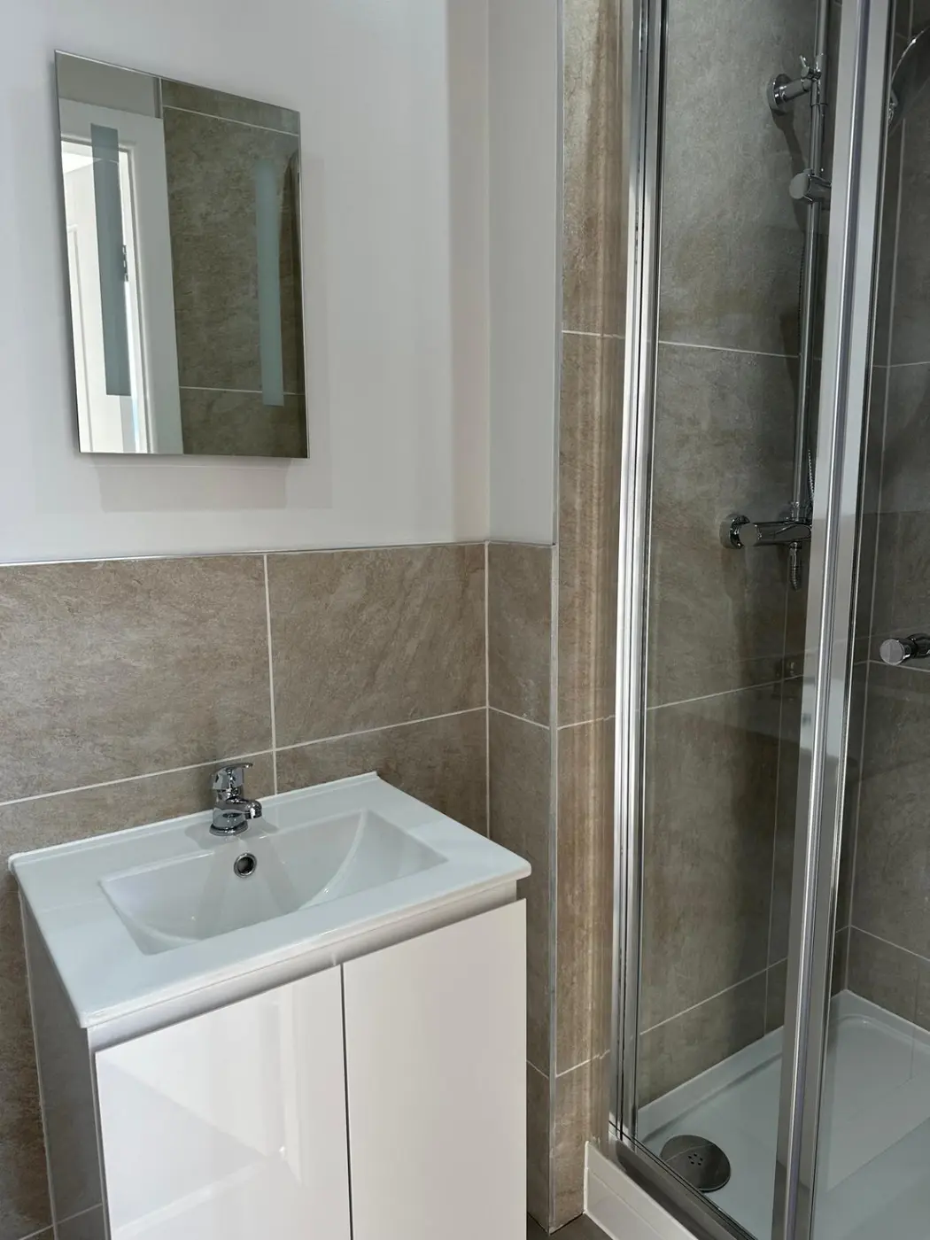 Polished washroom finish by Sparkling-n-Shining Cleaning Services
