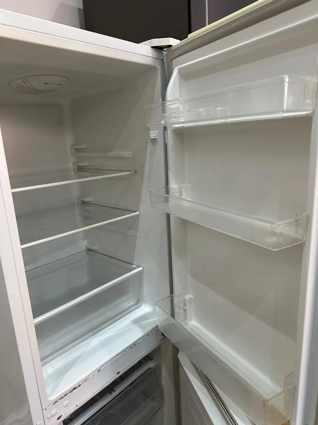 Freshly cleaned refrigerator by Sparkling-n-Shining Cleaning Services