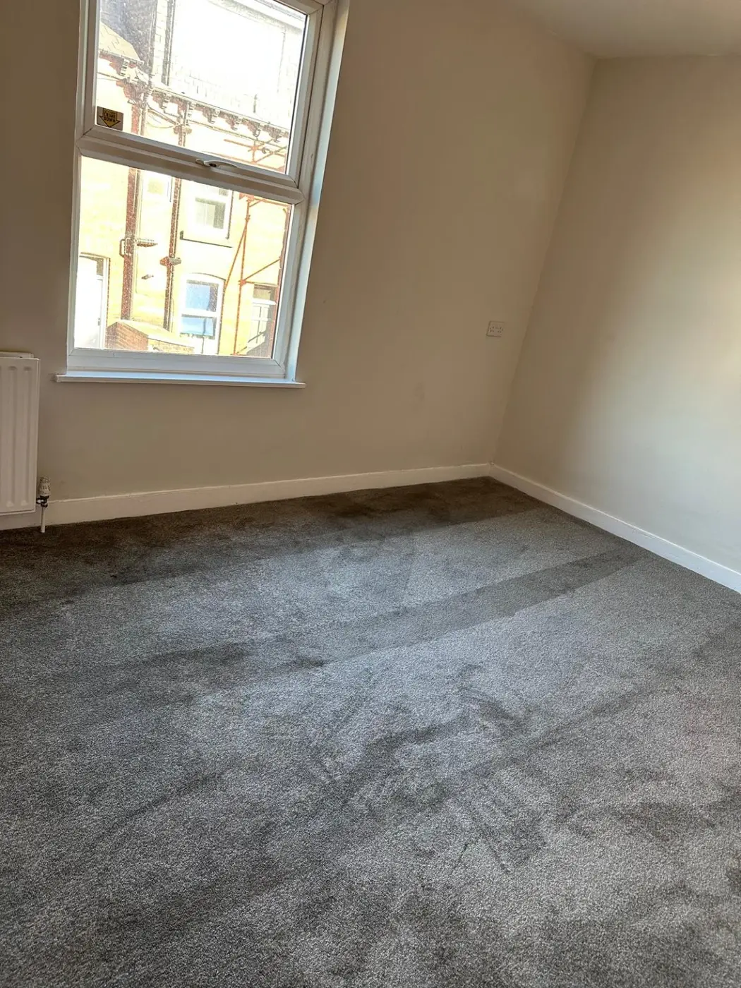 Professional carpet-cleaning result by Sparkling-n-Shining Cleaning Services